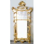 18TH-CENTURY CHIPPENDALE PIER MIRROR