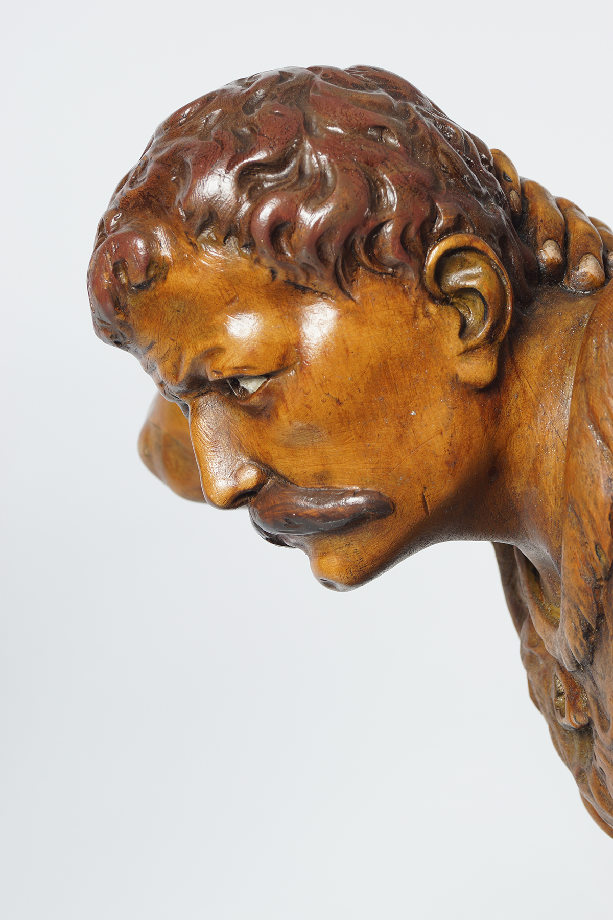 EARLY 20TH CENTURY CARVED WOOD SCULPTURE - Image 6 of 8