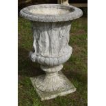 NEO-CLASSICAL ITALIANATE STONE URN