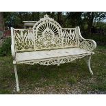 CAST IRON GARDEN BENCH