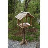 WOODEN BIRD HOUSE