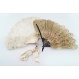 OSTRICH FEATHER FAN