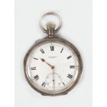 STERLING SILVER POCKET WATCH