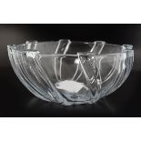 LARGE TIPPERARY CRYSTAL FRUIT BOWL