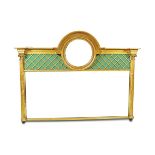 REGENCY GILT FRAME OVER MANTLE MIRROR