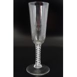 18TH-CENTURY STEM GLASS