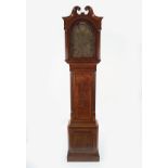 GEORGE III OAK LONGCASE CLOCK