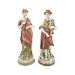 PAIR OF CZECHOSLOVAKIAN FIGURES