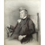 LATE 19TH-CENTURY PORTRAIT LITHOGRAPH