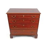 GEORGE III PERIOD MAHOGANY CHEST