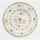 LARGE 18TH-CENTURY FAIENCE CHARGER