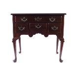 GEORGE II PERIOD MAHOGANY LOW BOY