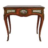 19TH-CENTURY FRENCH KINGWOOD SIDE TABLE