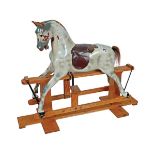 POLYCHROME ROCKING HORSE