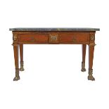 18TH-CENTURY PERIOD MAHOGANY SIDE TABLE