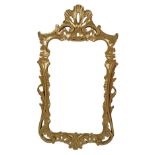 18TH-CENTURY PERIOD CARVED GILTWOOD PIER MIRROR