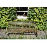 19TH-CENTURY GARDEN BENCH