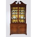 19TH-CENTURY MAHOGANY BOOKCASE