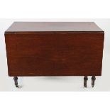 REGENCY PERIOD MAHOGANY GATE LEG TABLE