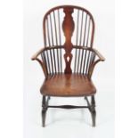 18TH-CENTURY ELM WINDSOR CHAIR