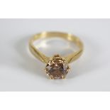 18 CT. GOLD AND DIAMOND .90 CT RING