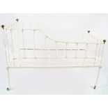 VICTORIAN METAL CHILDS BED