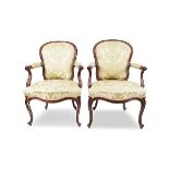 PAIR OF 18-CENTURY MAHOGANY HEPPLEWHITE CHAIRS