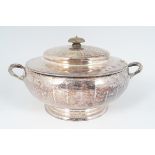 SHEFFIELD SILVER PLATED SOUP TUREEN