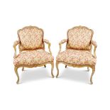 PAIR OF 18TH-CENTURY FRENCH PROVINCIAL ARMCHAIRS