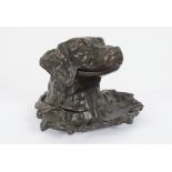 BRONZE INKWELL