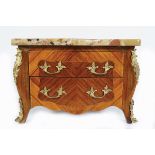 19TH-CENTURY FRENCH KINGWOOD AND ORMOLU CHEST