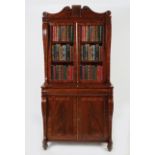 REGENCY PERIOD MAHOGANY BOOKCASE