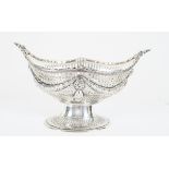 GEORGIAN SILVER FRUIT BASKET