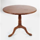 19TH-CENTURY MAHOGANY SNAP-TOP CENTRE TABLE