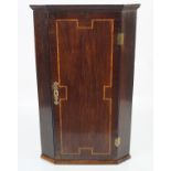 18TH-CENTURY WALNUT AND INLAID CABINET