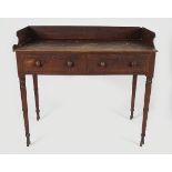 19TH-CENTURY MAHOGANY WASH STAND