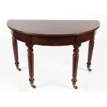 PAIR OF REGENCY PERIOD MAHOGANY SIDE TABLES