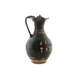 EARLY GREEK POTTERY EWER, CIRCA 500 B.C.