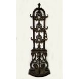 CAST IRON HALL STAND