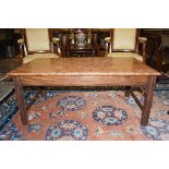 19TH-CENTURY MAHOGANY COFFEE TABLE