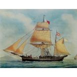 SET OF FOUR SAILING PRINTS