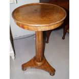 WILLIAM IV PERIOD MAHOGANY WINE TABLE