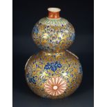 19TH-CENTURY JAPANESE POLYCHROME VASE