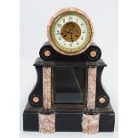 VICTORIAN MARBLE MANTLE CLOCK