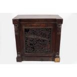 19TH-CENTURY MAHOGANY SIDE CABINET