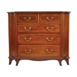 EDWARDIAN PERIOD MAHOGANY CHEST