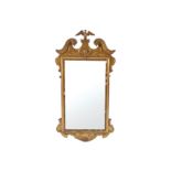 GEORGE III PERIOD GILT FRAMED PIER MIRROR