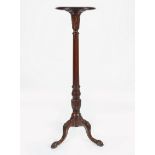 19TH-CENTURY MAHOGANY TORCHERE