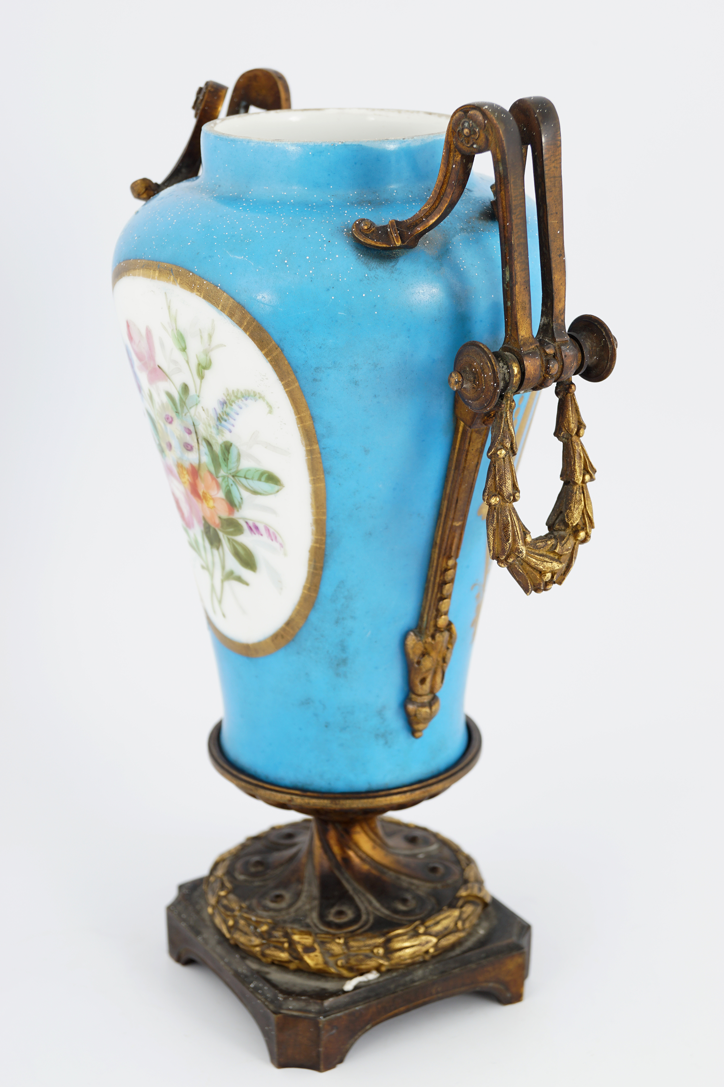 19TH-CENTURY ORMOLU MOUNTED SEVRES VASE - Image 3 of 3