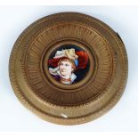 19TH-CENTURY PORCELAIN PORTRAIT PLAQUE